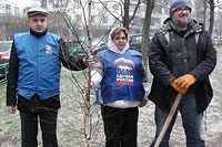 В муниципальном округе Тропарево-Никулино прошла акция &laquo;Миллион деревьев&raquo;