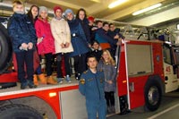 Экскурсия в 45 пожарно-спасательную часть
