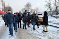 Обход территории района Тропарево-Никулино