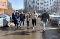 Обход территории района Тропарево-Никулино