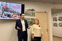 В районе Тропарёво-Никулино представлена выставка, рассказывающая о подвиге воинов-интернационалистов, служивших в Республике Афганистан